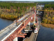 Brückenbau Umeå