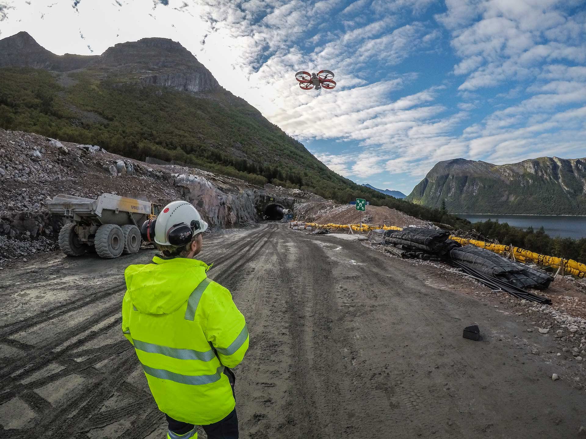 Norwegen Befliegung mit Drohne (UAV/UAS)
